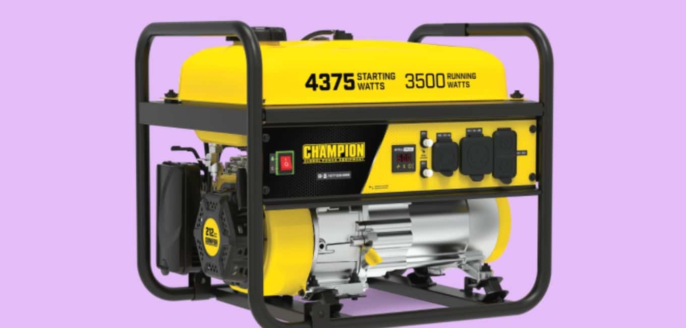 How long does a portable gas generator run continuously