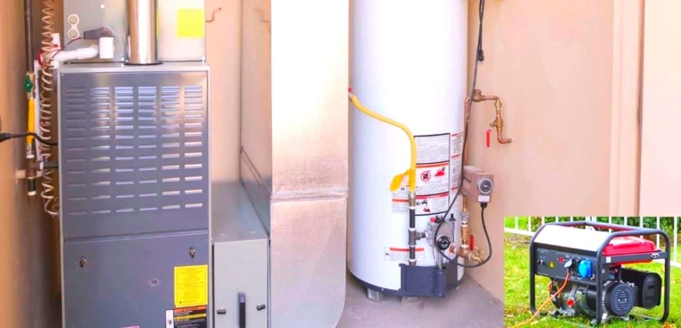 Will a 5,000-watt generator run a hot water heater