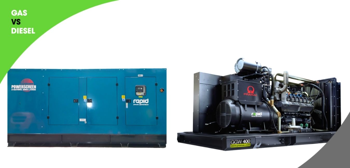 Difference Between Diesel And Gas Generator
