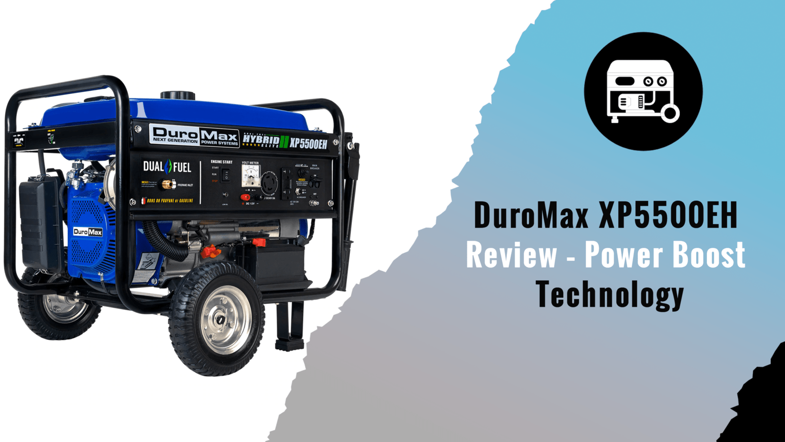DuroMax XP5500EH Review – Power Boost Technology
