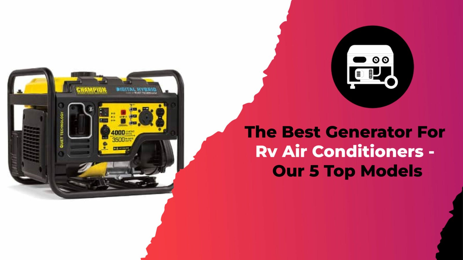 The Best Generator For Rv Air Conditioners - Our 5 Top Models
