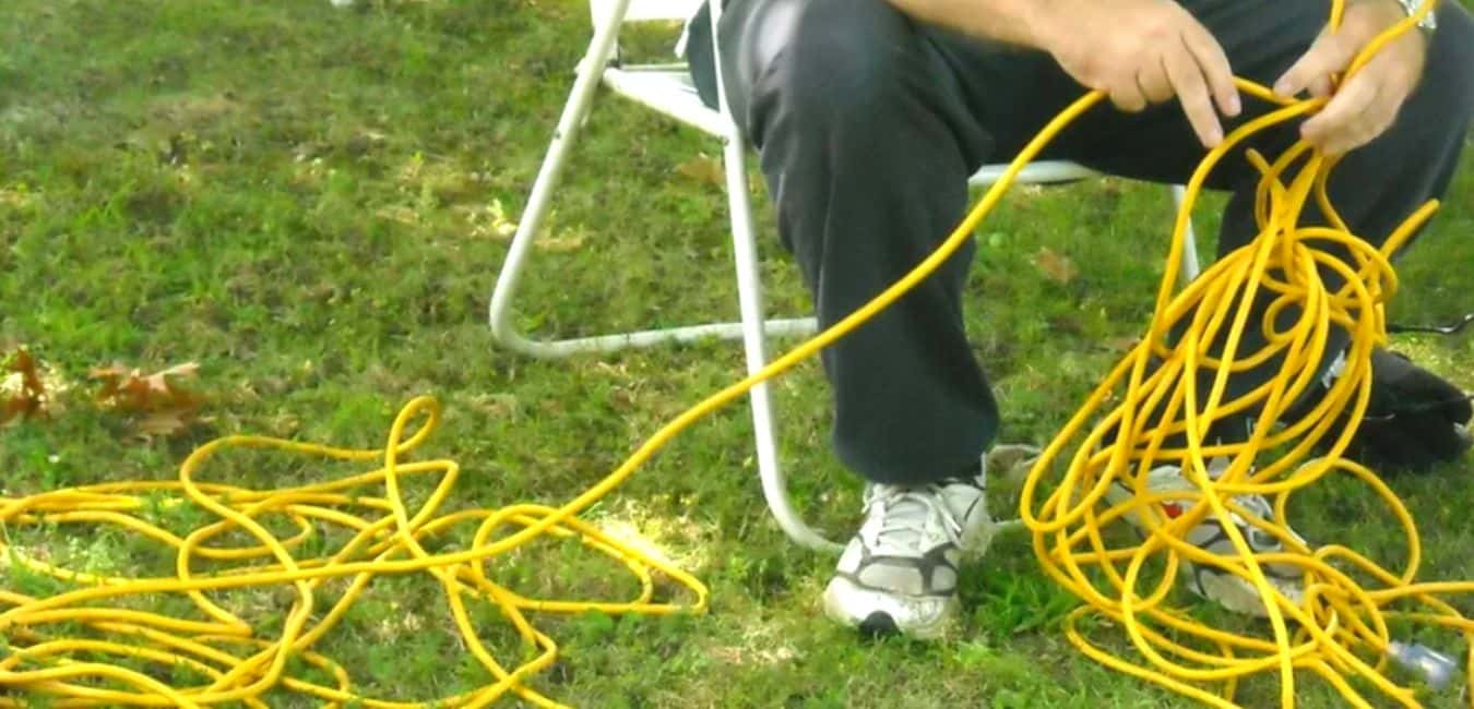 How to Protect Outdoor Extension Cord from Rain DIY