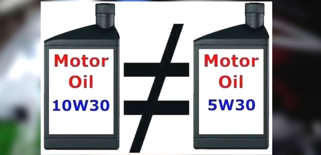 Difference between 5W30 and 10W30 oil