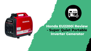 Honda EU2200i Review - Super Quiet Portable Inverter Generator