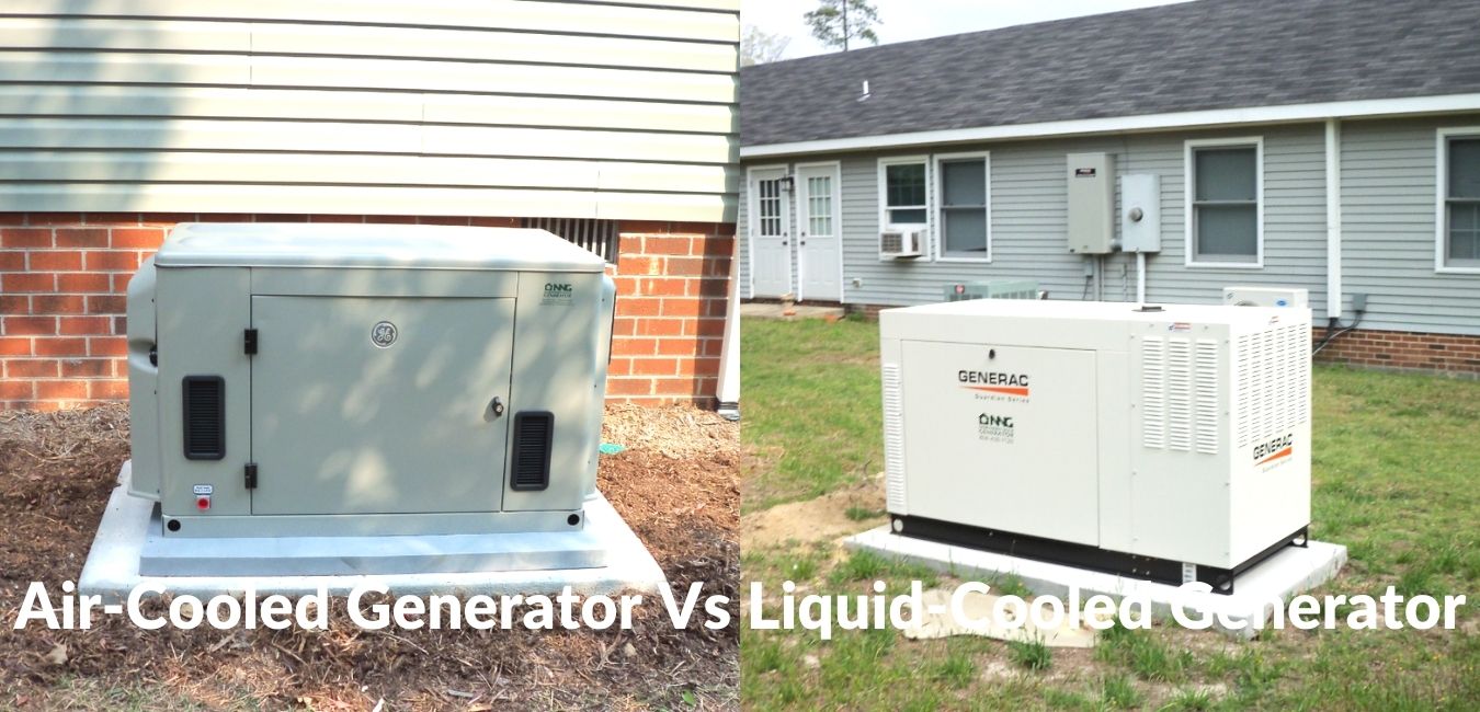 Air-cooled vs liquid-cooled generator