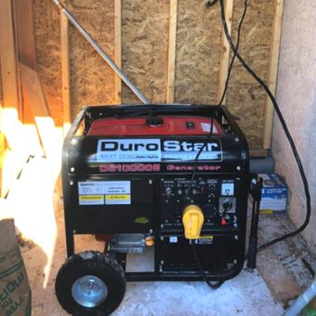 DuroStar DS10000E Gas Powered Portable Generator - Best Welder generator Combo