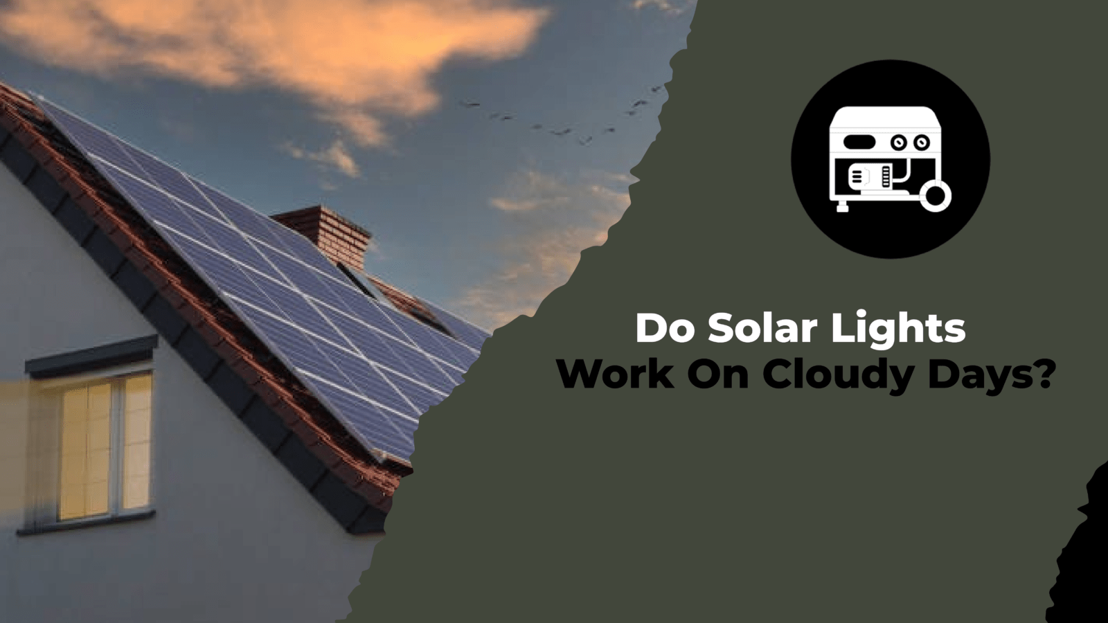 Do Solar Lights Work On Cloudy Days