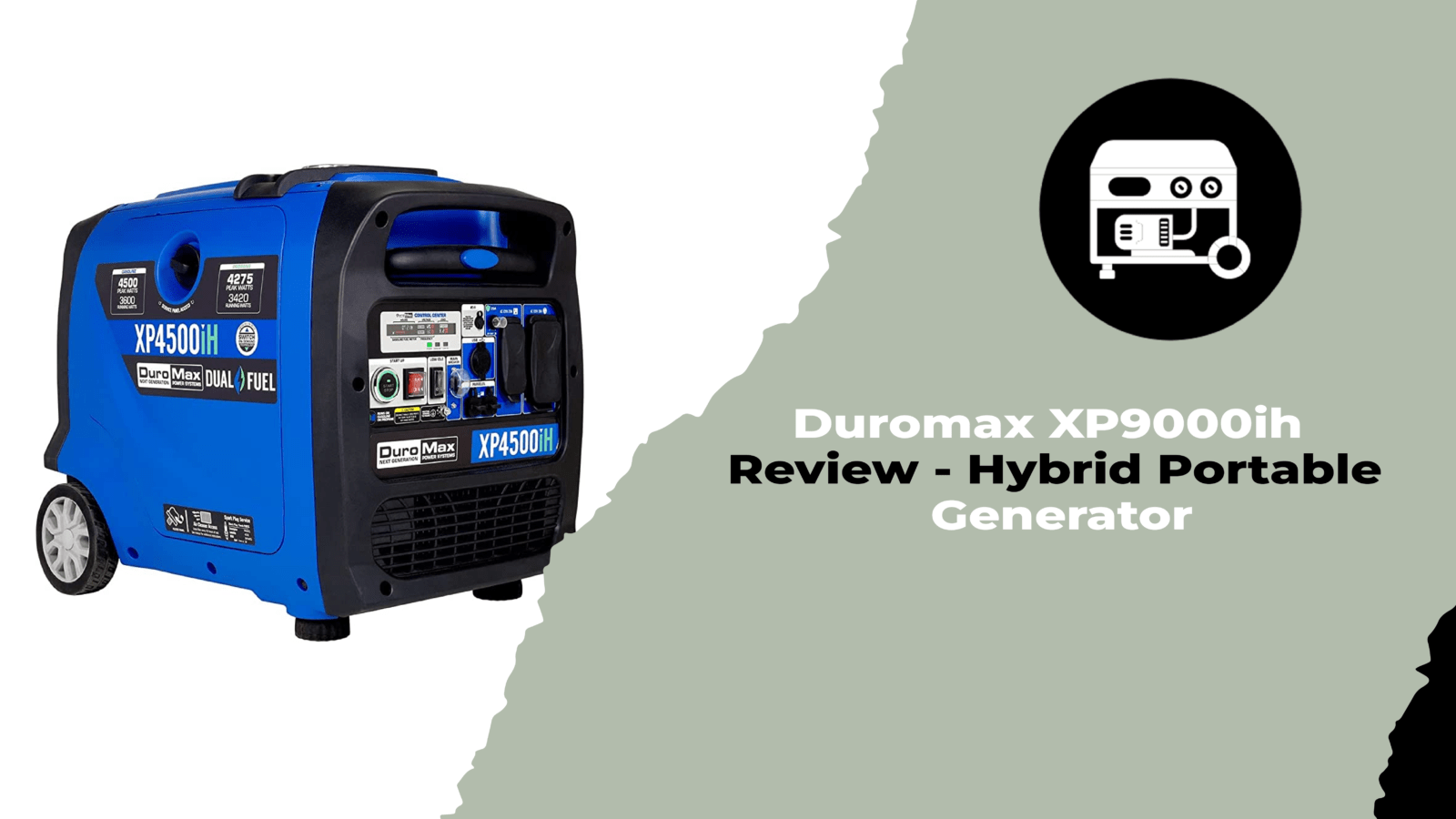 Duromax XP9000ih Review - Hybrid Portable Generator