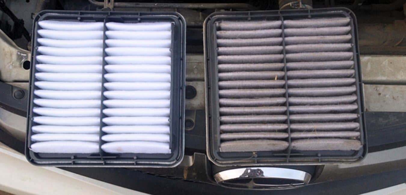 Evaluate the air filter and clean or substitute it with a new one if required.