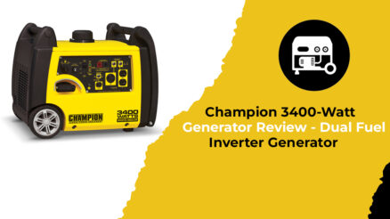 Champion 3400-Watt Generator Review - Dual Fuel Inverter Generator
